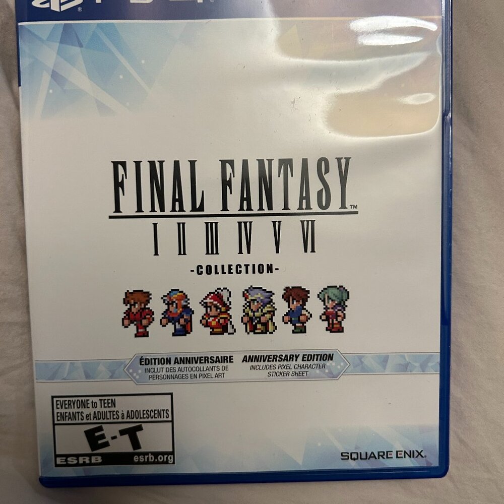 Final Fantasy I-VI Collection for Playstation 4 PS4